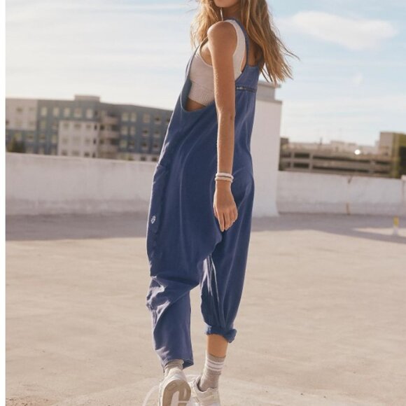 Free People Movement Hot Shot Onesie Jumpsuit Supernova Purple L - Picture 3 of 14